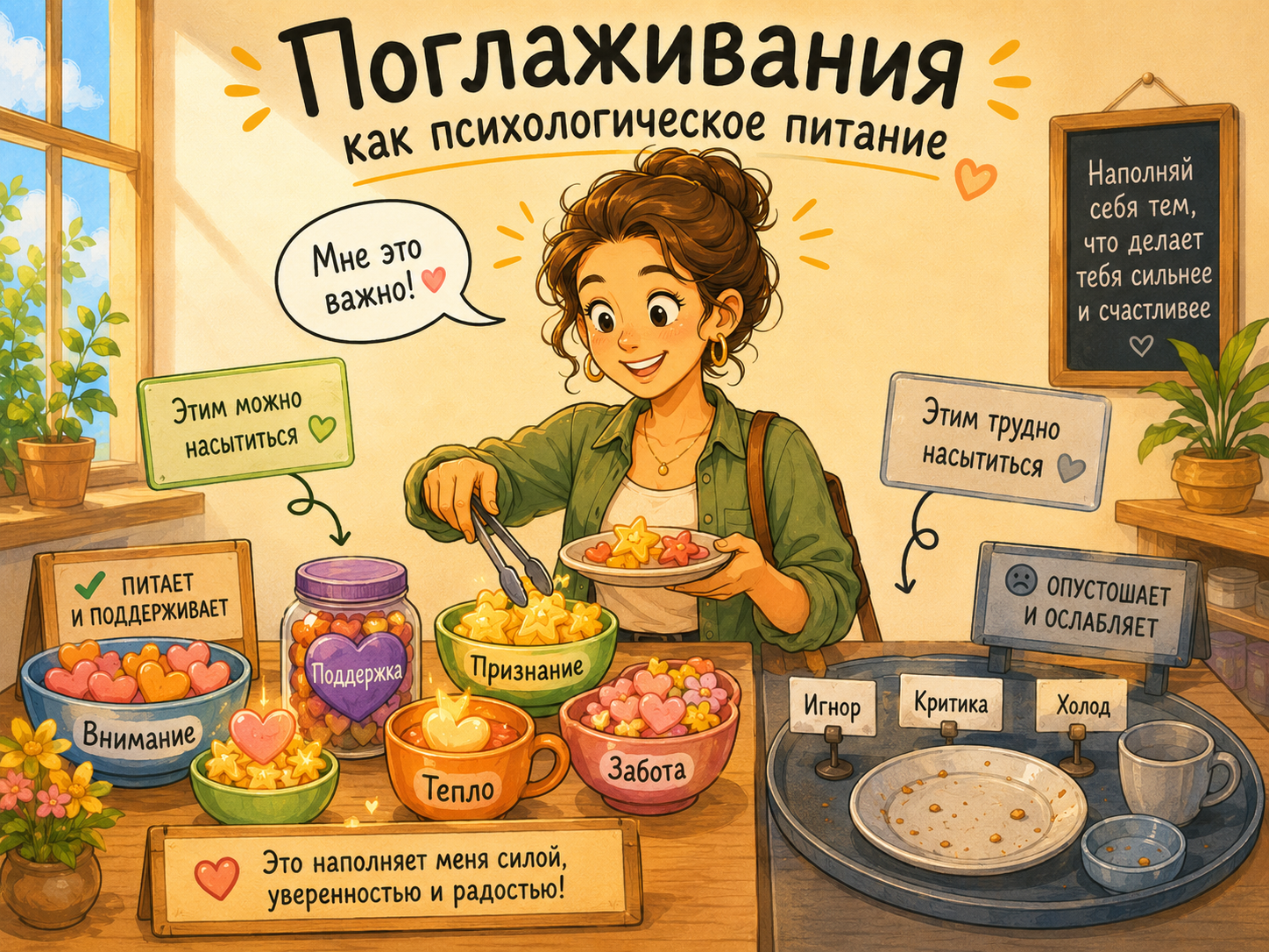 Психологические поглаживания